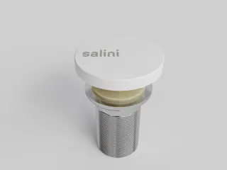 Донный клапан для раковины Salini S-Stone 16231WM D 502 белый матовый